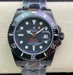 Swiss AAA Replica Rolex Blaken Submariner Swiss 2824 DLC Black Watch New Single Red